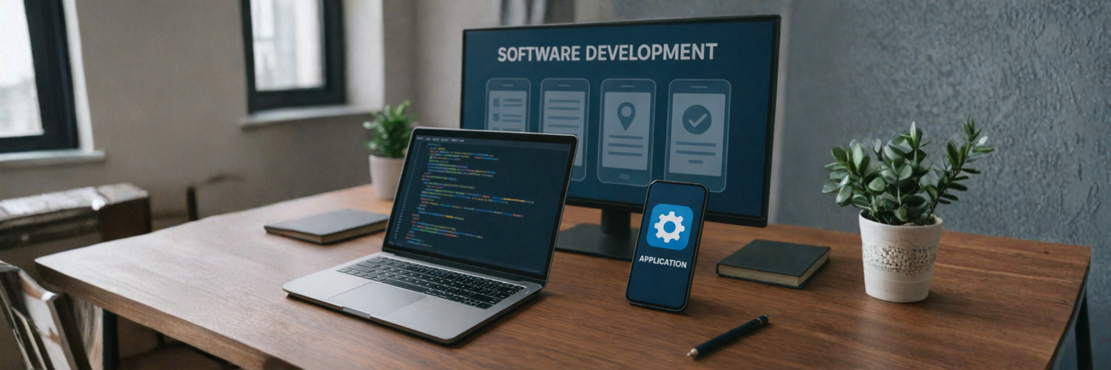 บริการออกแบบพัฒนาซอฟแวร์และแอปพลิเคชั่น (Software and Application Development)